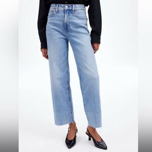 Madewell The Perfect Vintage Wide-Leg Crop Jean Altoona